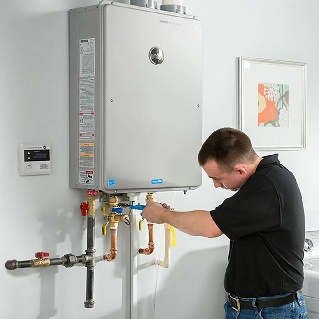 tankless water heater repair in Bejou, MN